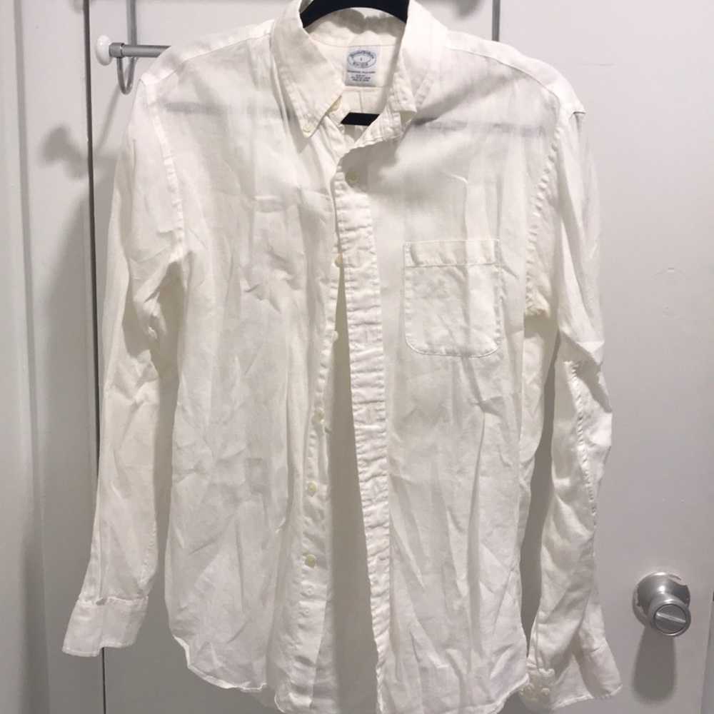 Brooks Brothers linen button down
